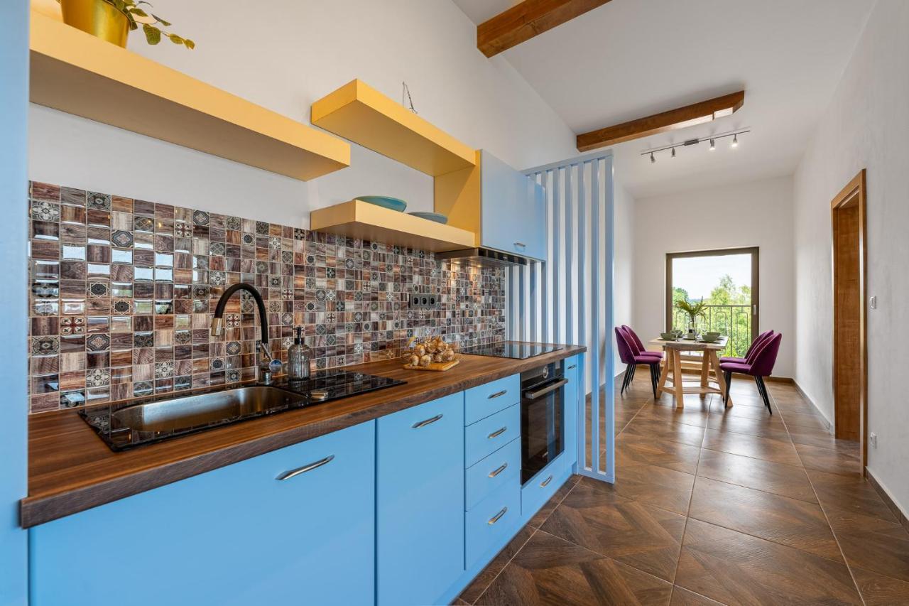 Laskara Garden Apartment By Prague Forest Nove Jirny Bagian luar foto